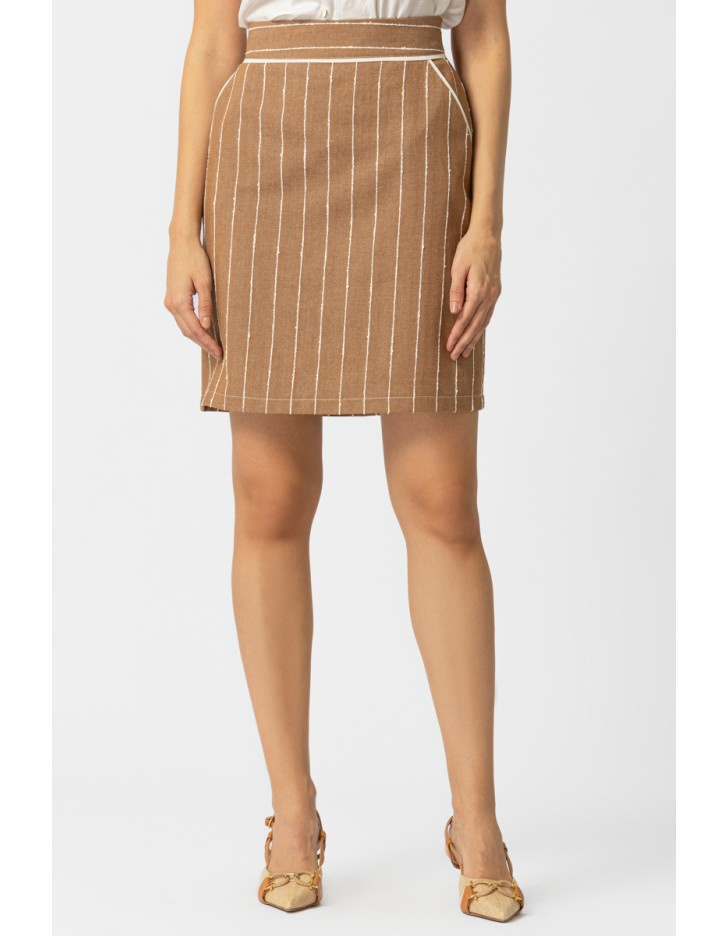 Φούστα ριγέ Melange