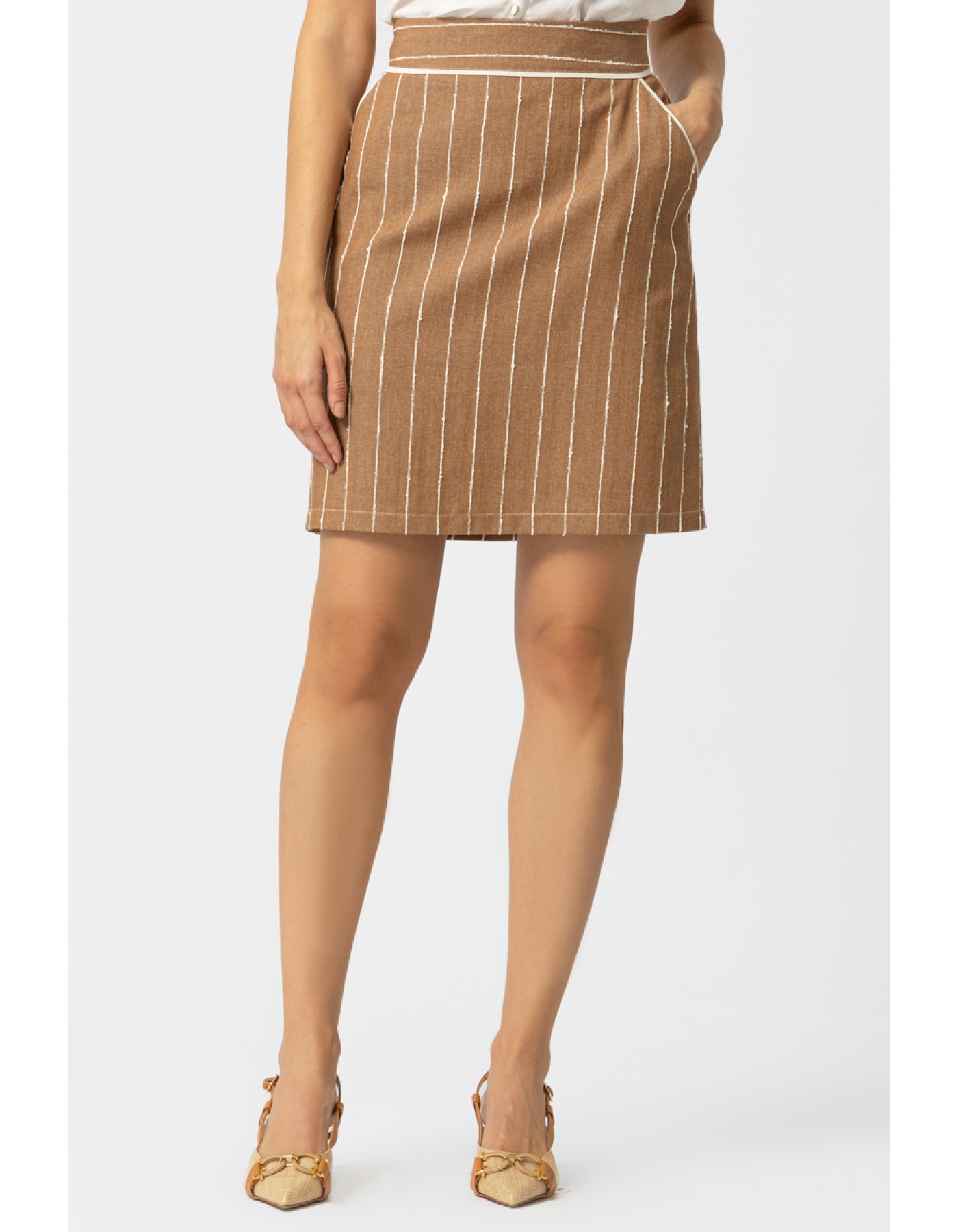 Φούστα ριγέ Melange