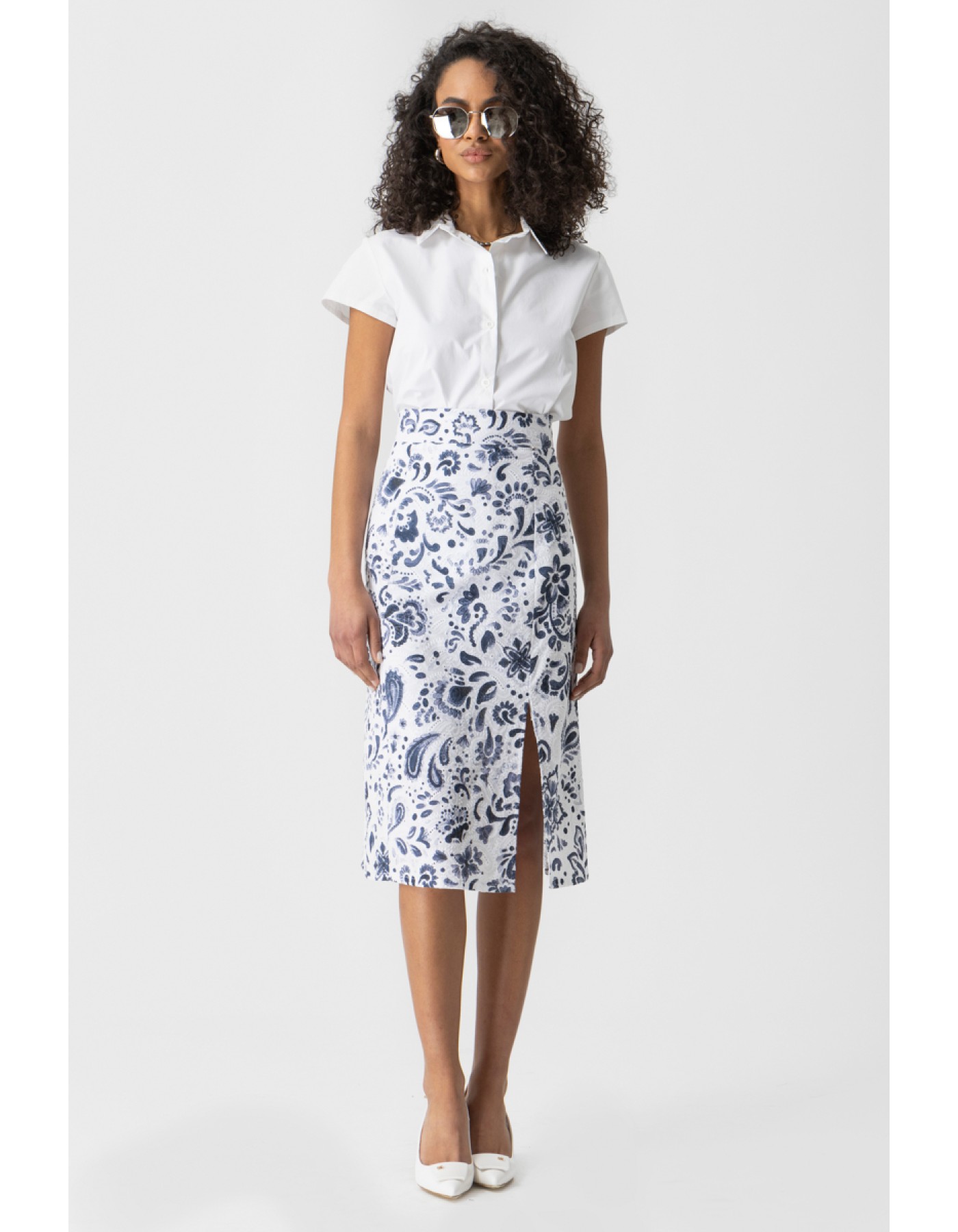 Φούστα Broderie Nadia Φούστα Broderie Nadia