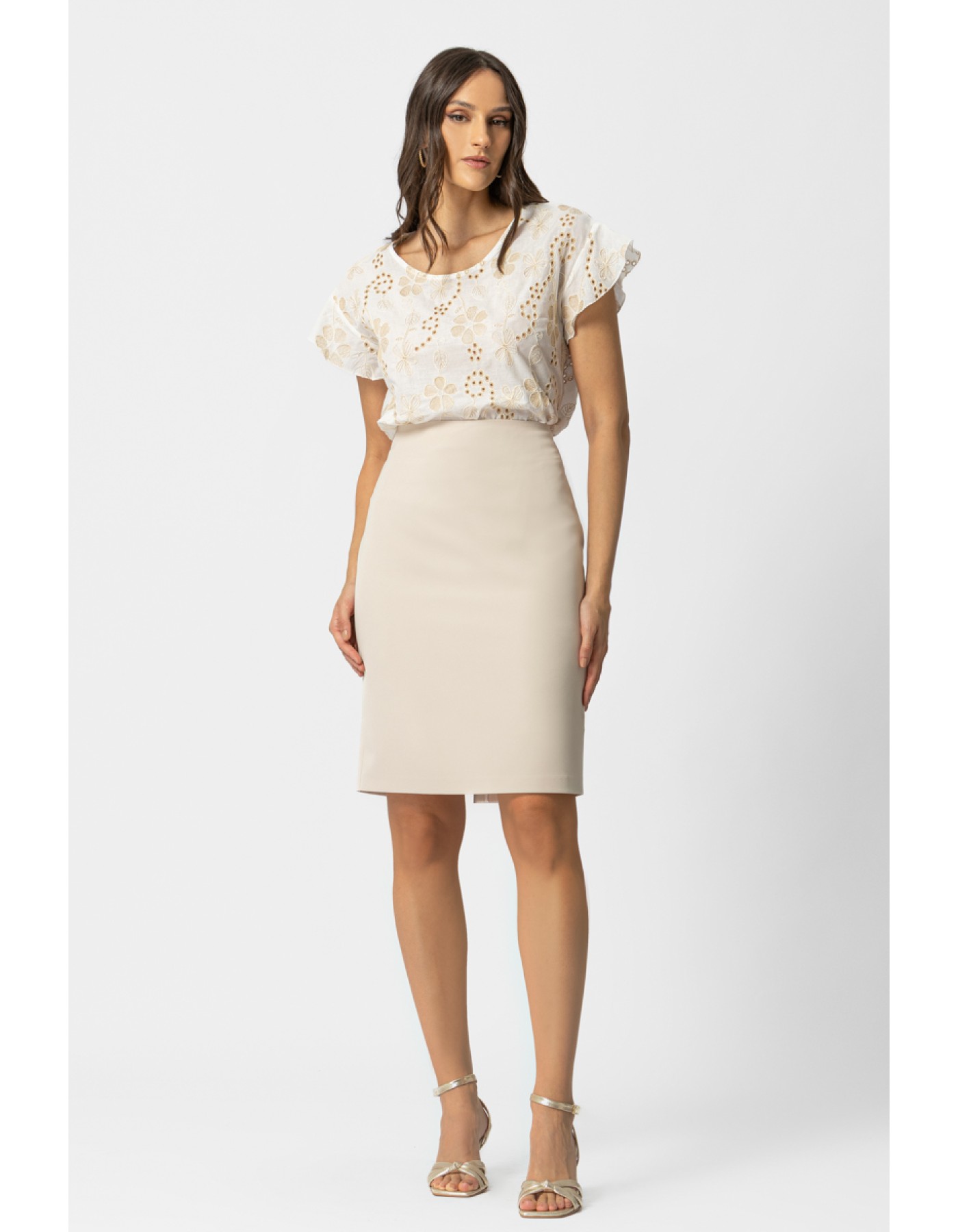 Φούστα κρεπ σε ίσια_Muffin