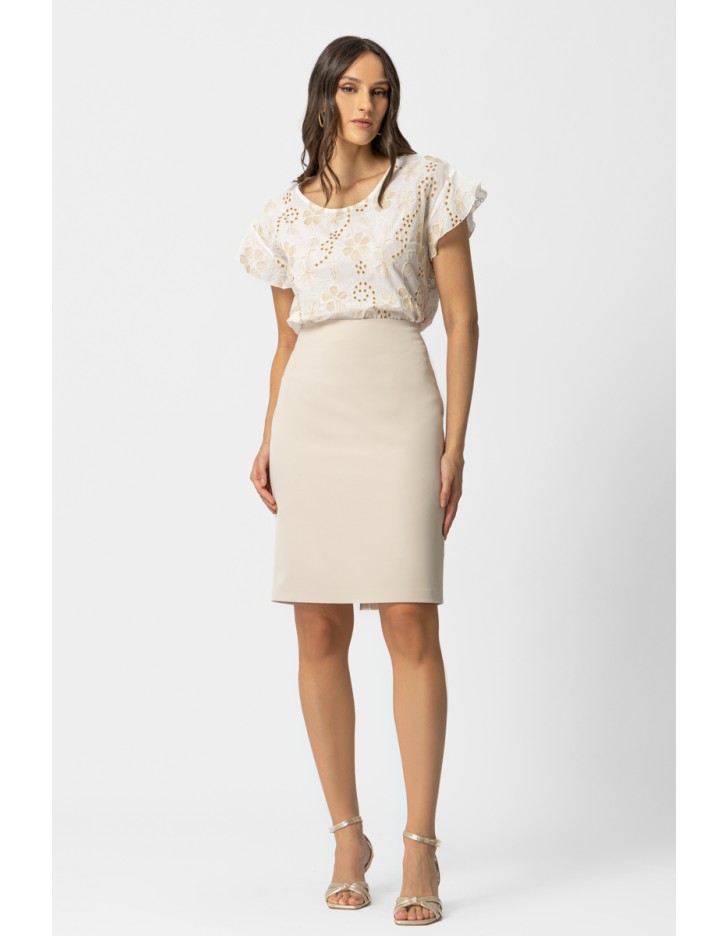 Φούστα κρεπ σε ίσια_Muffin