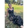 Φούστα λάστιχο κουμπιά floral