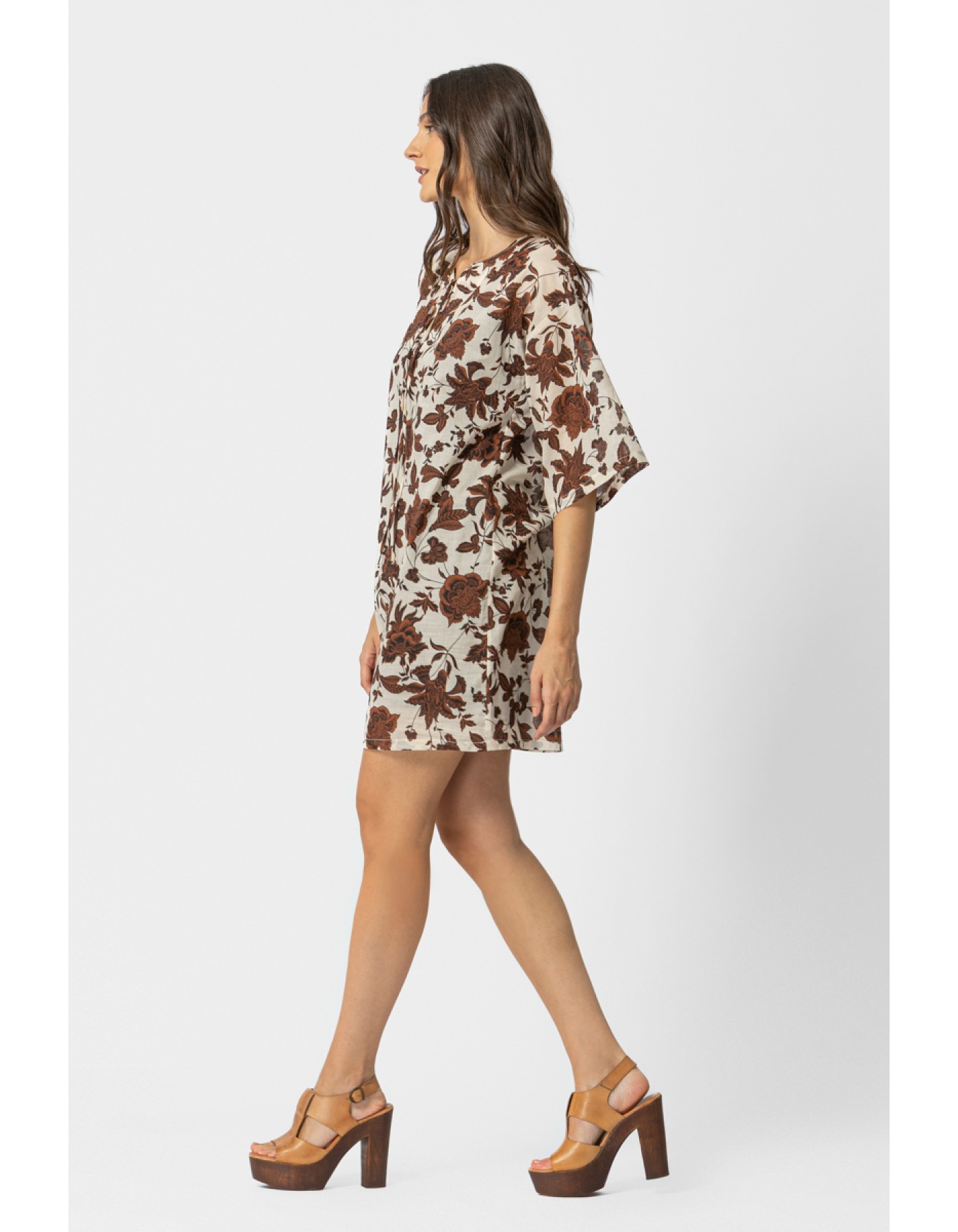 Φόρεμα βουάλ Silky Mussola