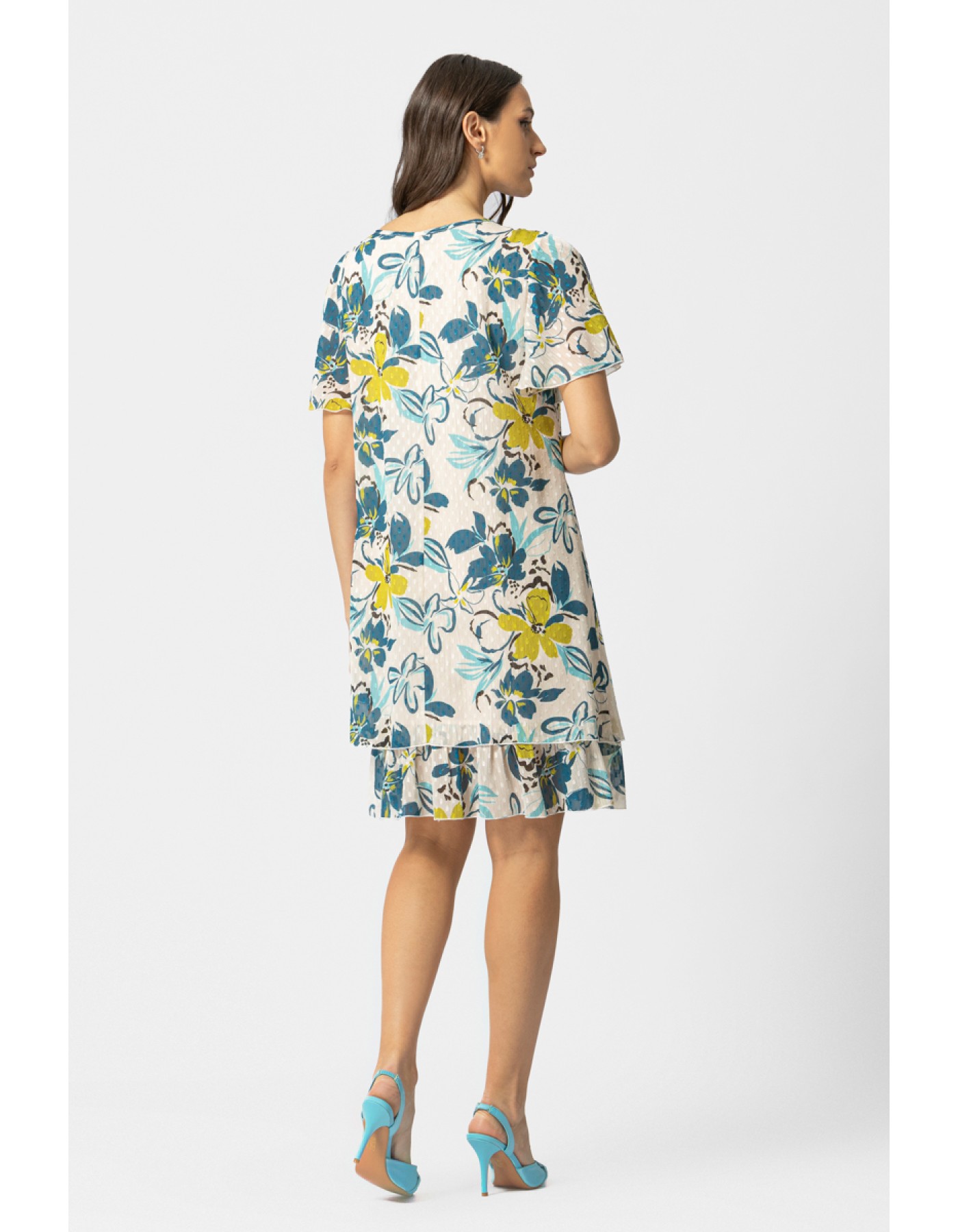 Φόρεμα διαφάνεια ζακάρ Linda