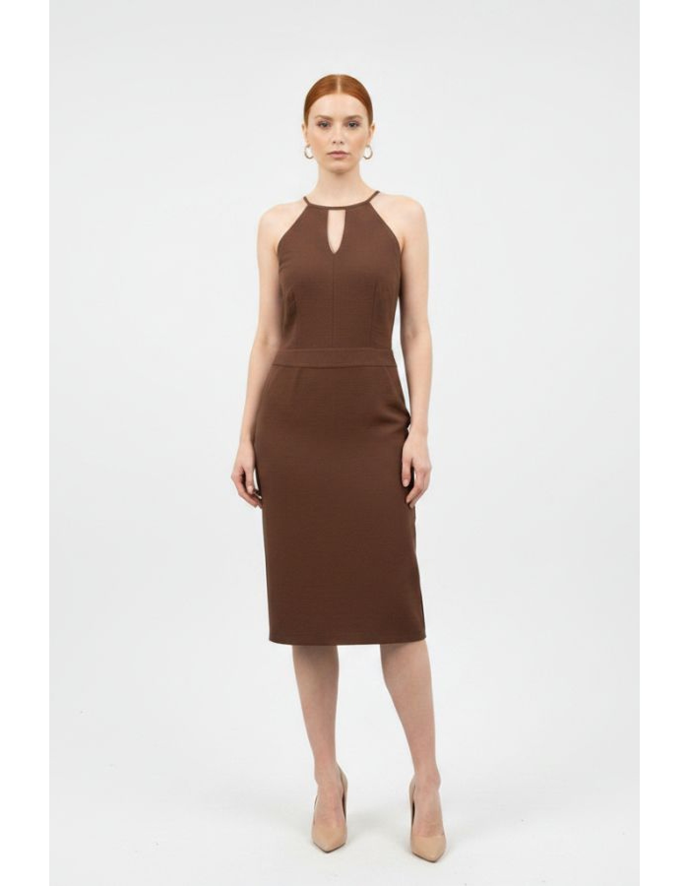 Αμάνικο φόρεμα natural Effortless