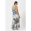 Φόρεμα αμάνικο maxi διαφάνεια Lora
