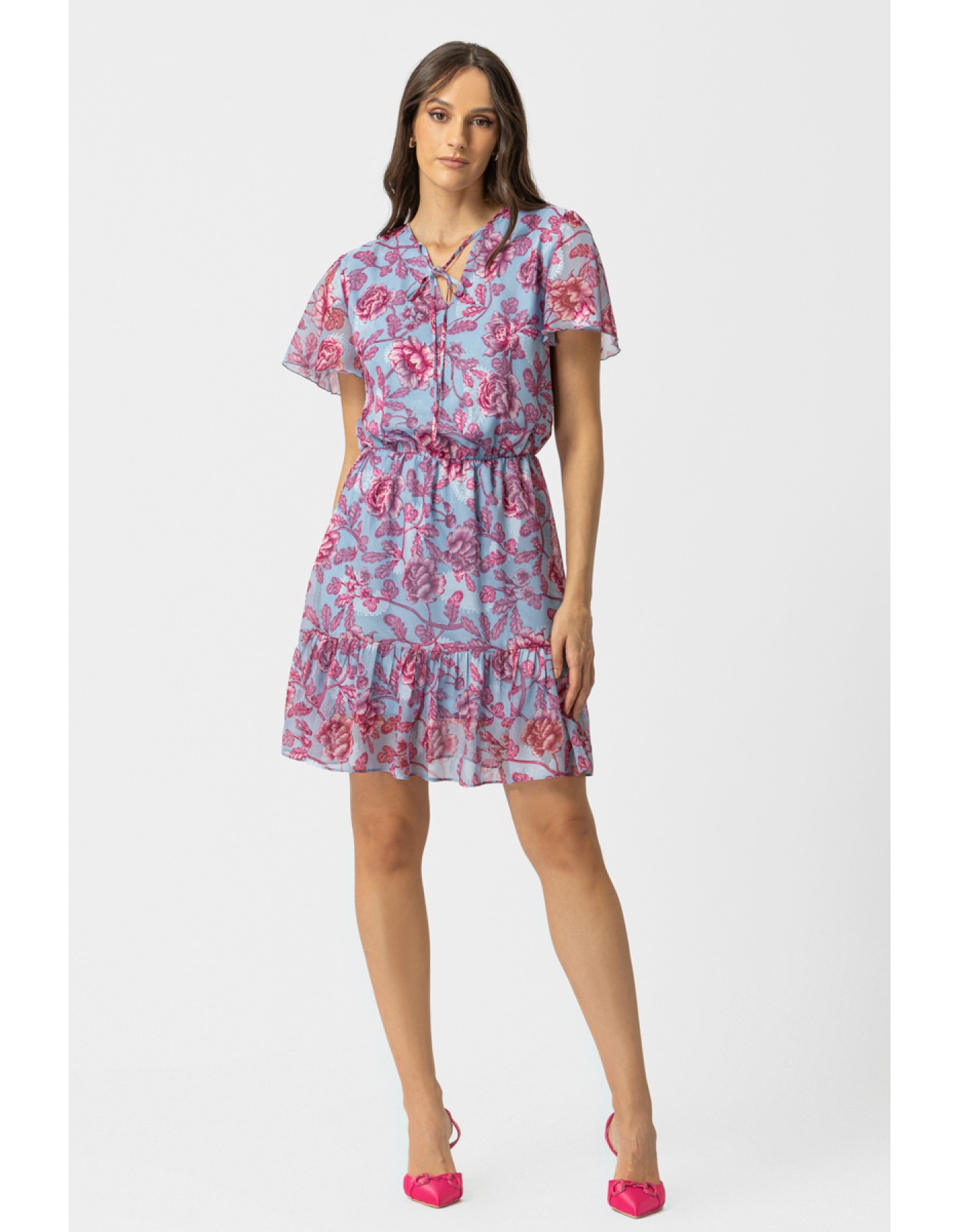 Φόρεμα Διαφάνεια Devore Gloria