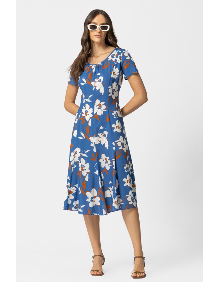 Φόρεμα βισκόζ Laura