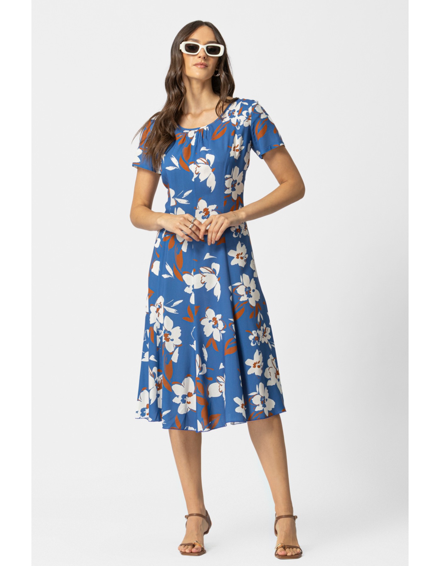 Φόρεμα βισκόζ Laura