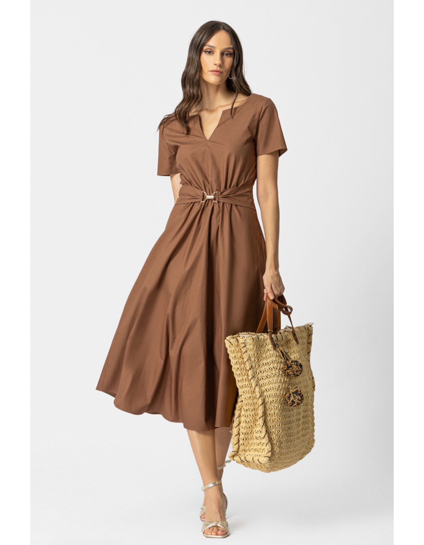 Φόρεμα ποπλίνα Tracy