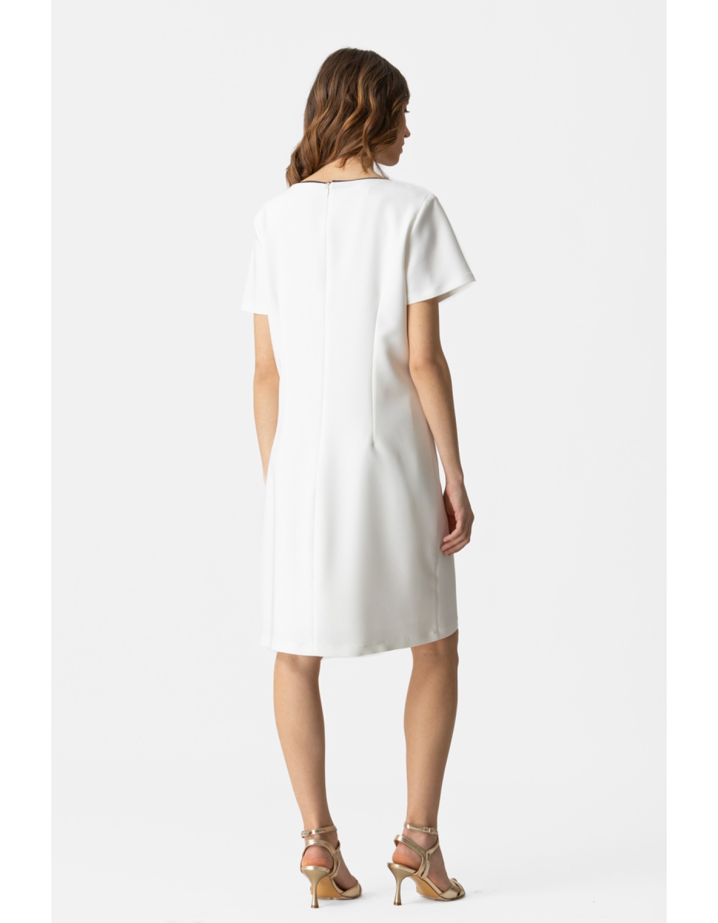 Φόρεμα κρεπ Φιόγκος