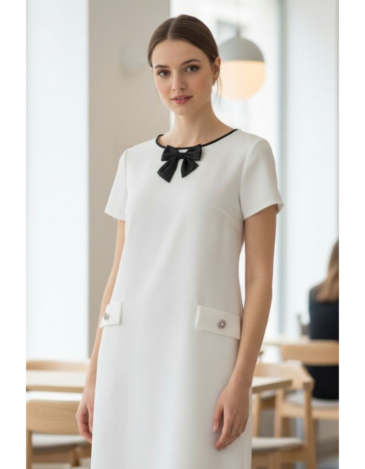 Φόρεμα κρεπ Φιόγκος