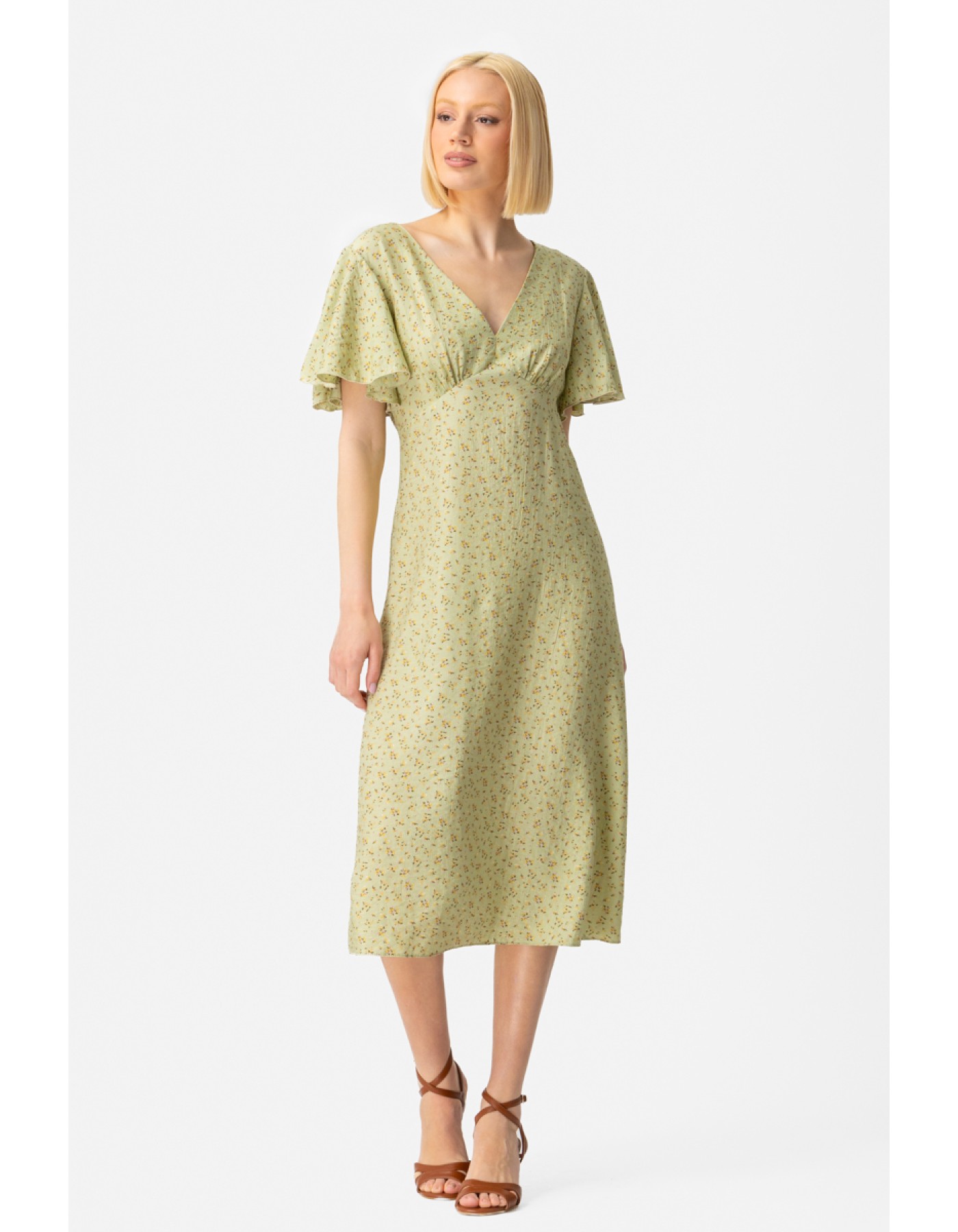 Φόρεμα Floral Viscosa