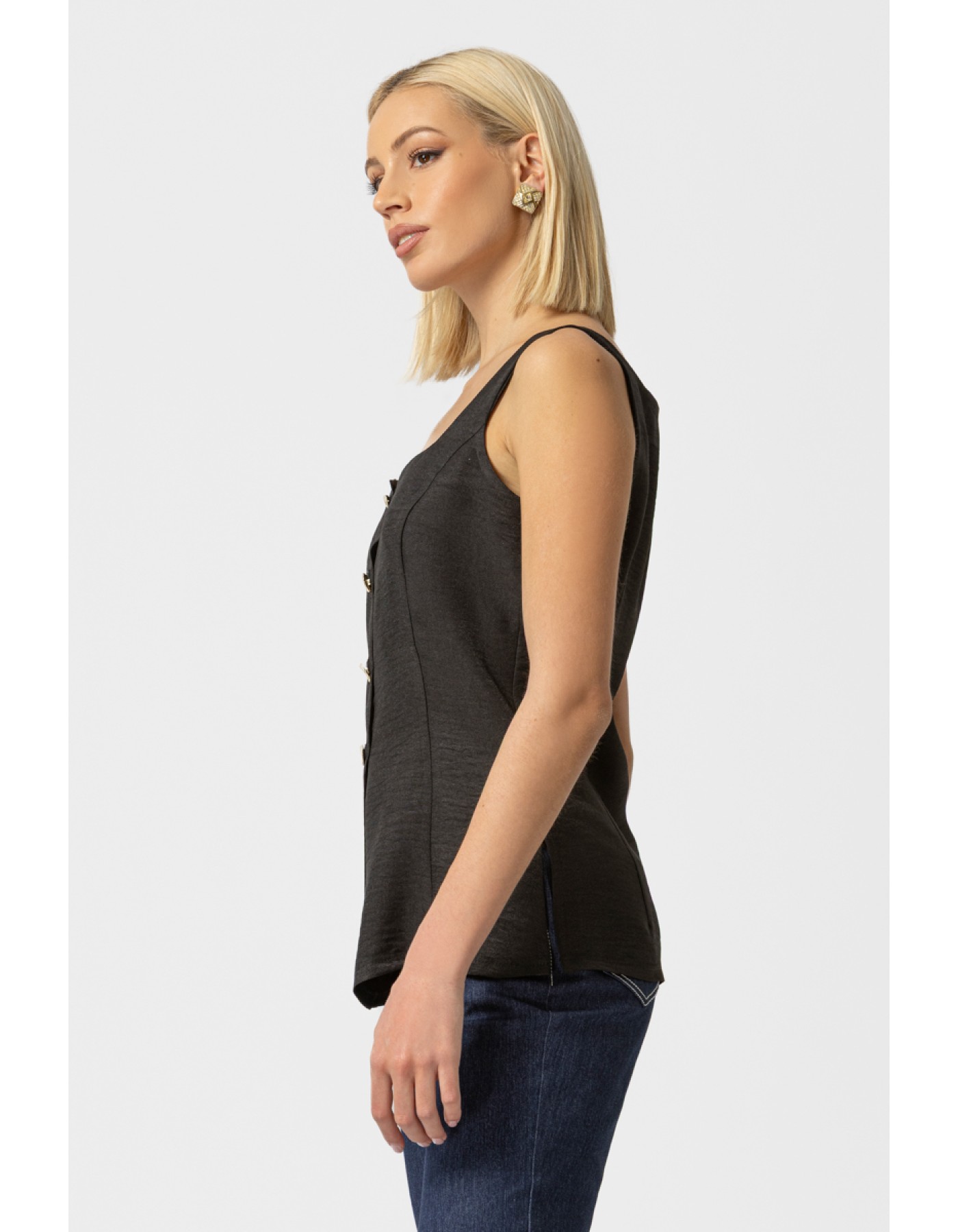 Μπλούζα Frida κουμπιά