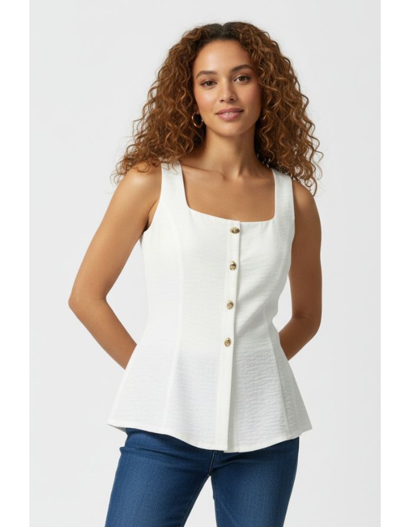 Μπλούζα Frida κουμπιά