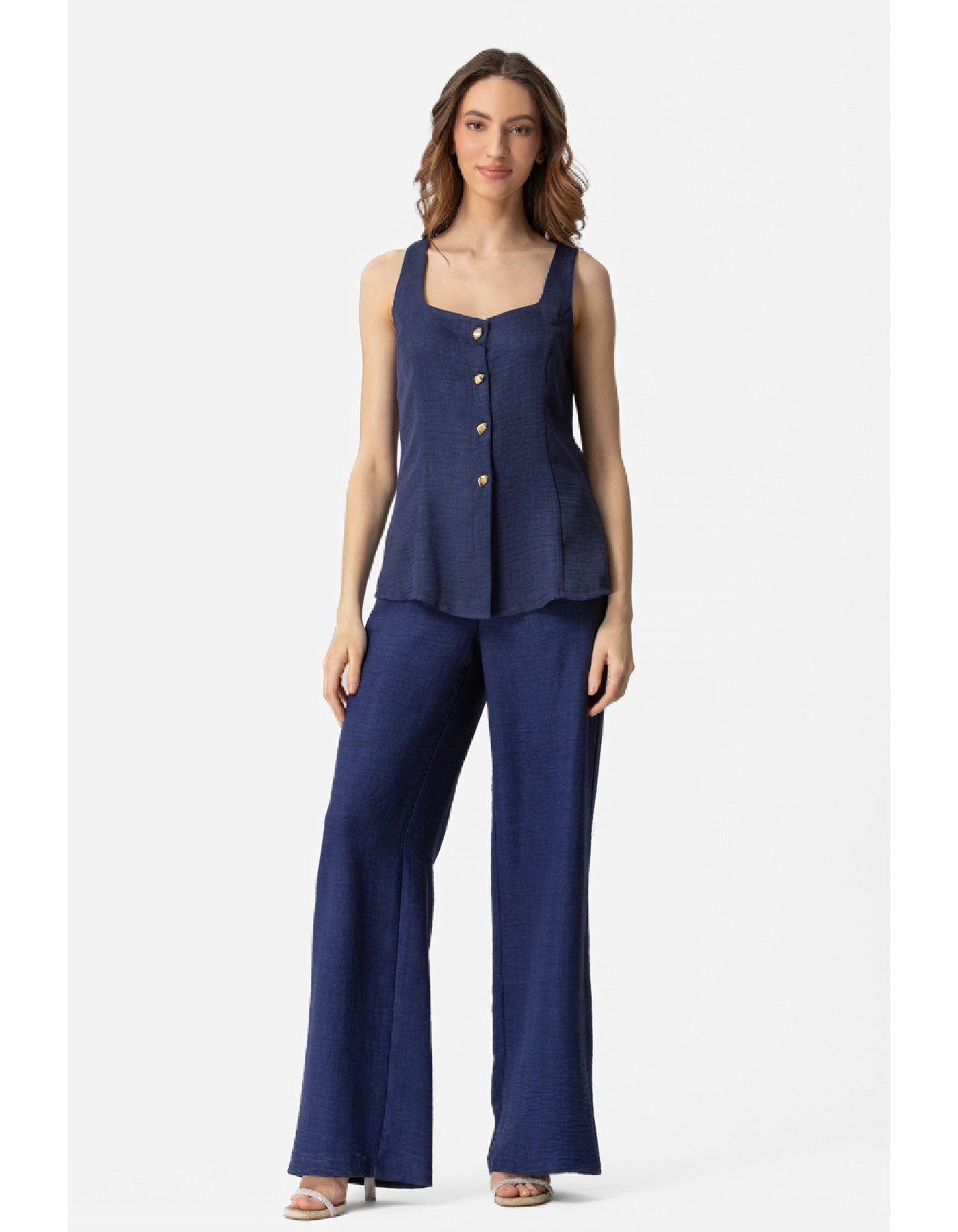 Μπλούζα Frida κουμπιά