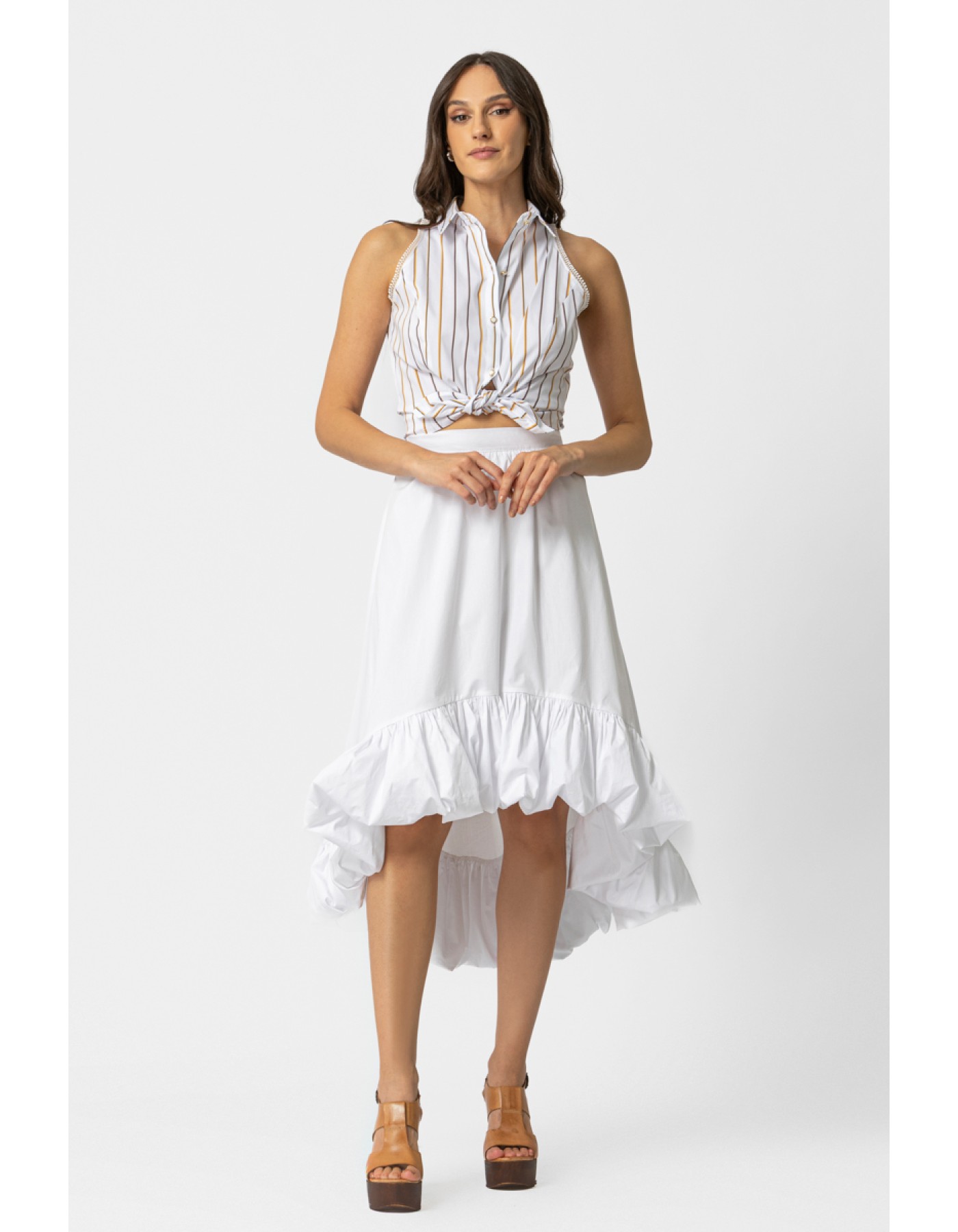 Πουκάμισο αμάνικο ριγέ Spring