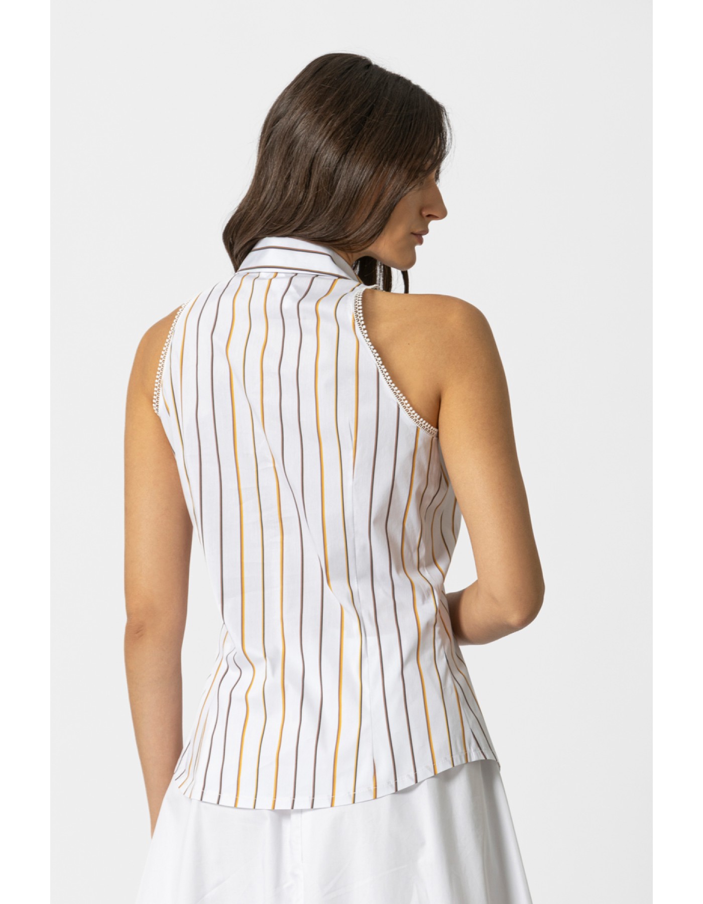 Πουκάμισο αμάνικο ριγέ Spring