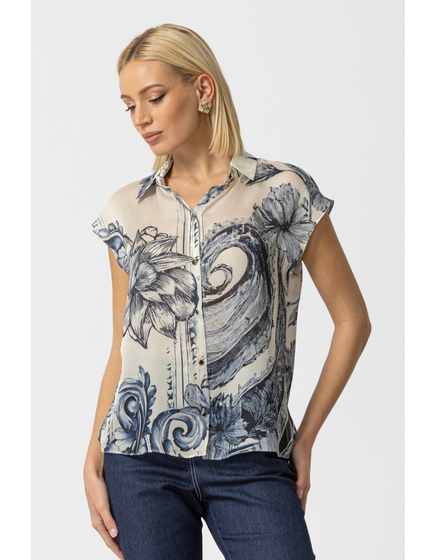 Πουκάμισο διαφάνεια Maya