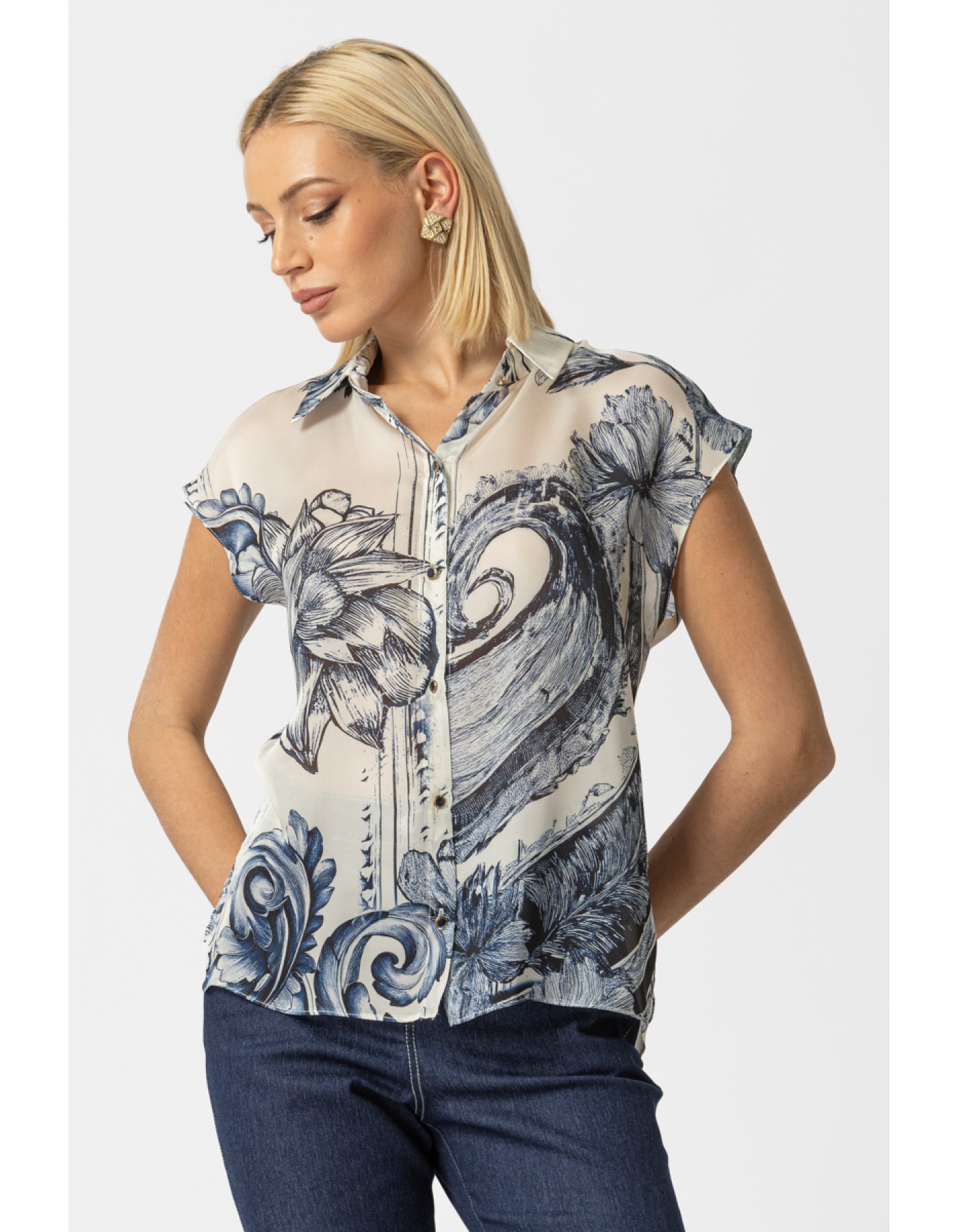 Πουκάμισο διαφάνεια Maya