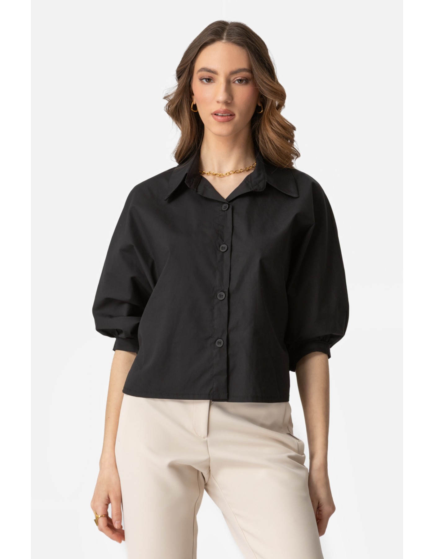 Πουκάμισο ποπλίνα Travel