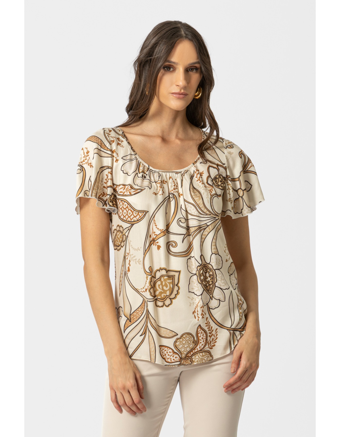 Μπλούζα eco-σατέν Raso Foxy