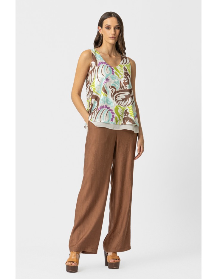 Μπλούζα διαφάνεια ζακάρ Jade