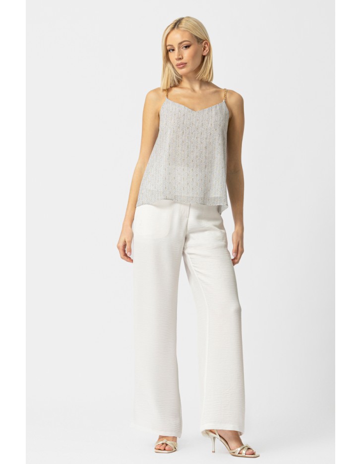 Τοπ διαφάνεια Lurex Nora