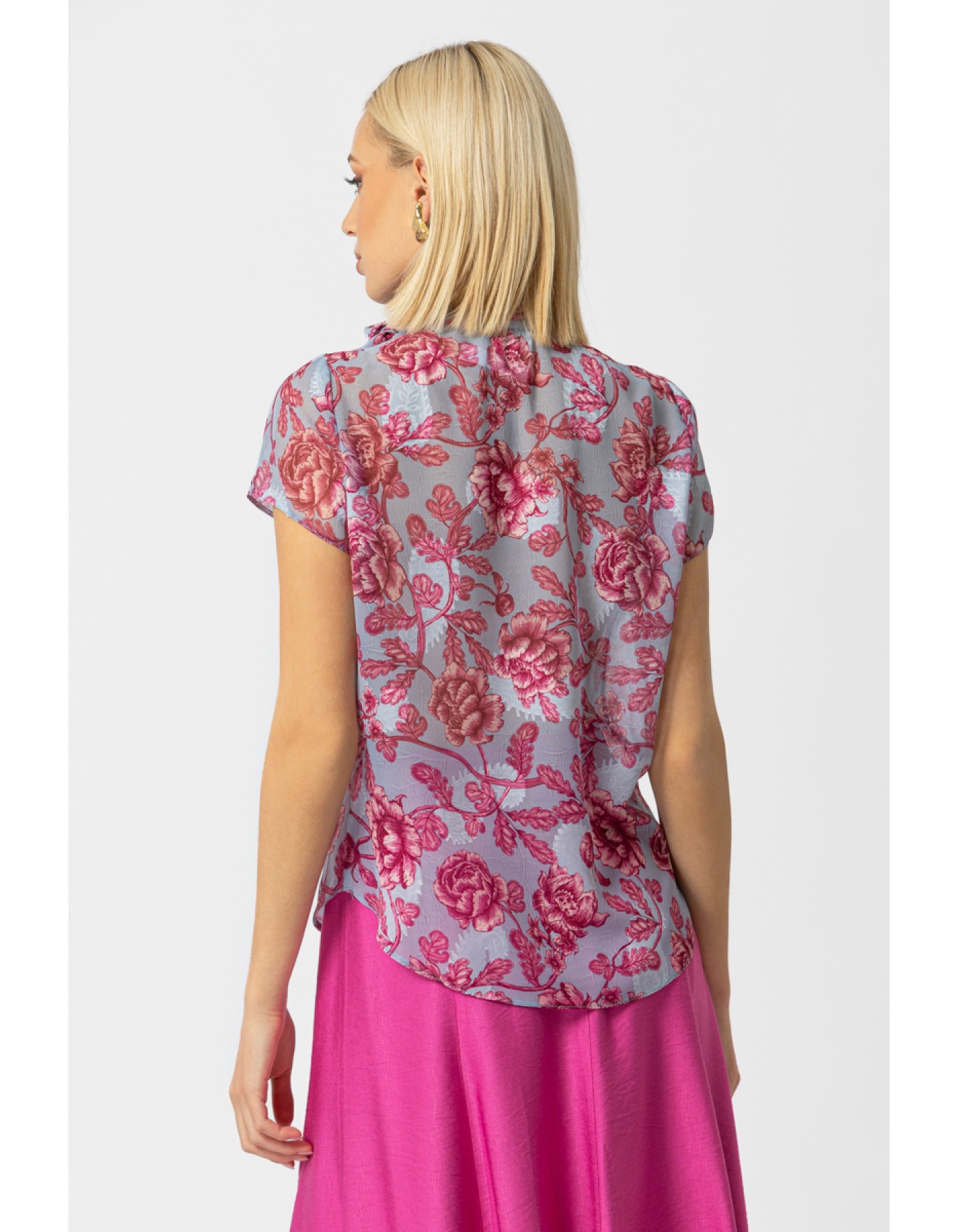 Μπλούζα διαφάνεια ζακάρ Darling