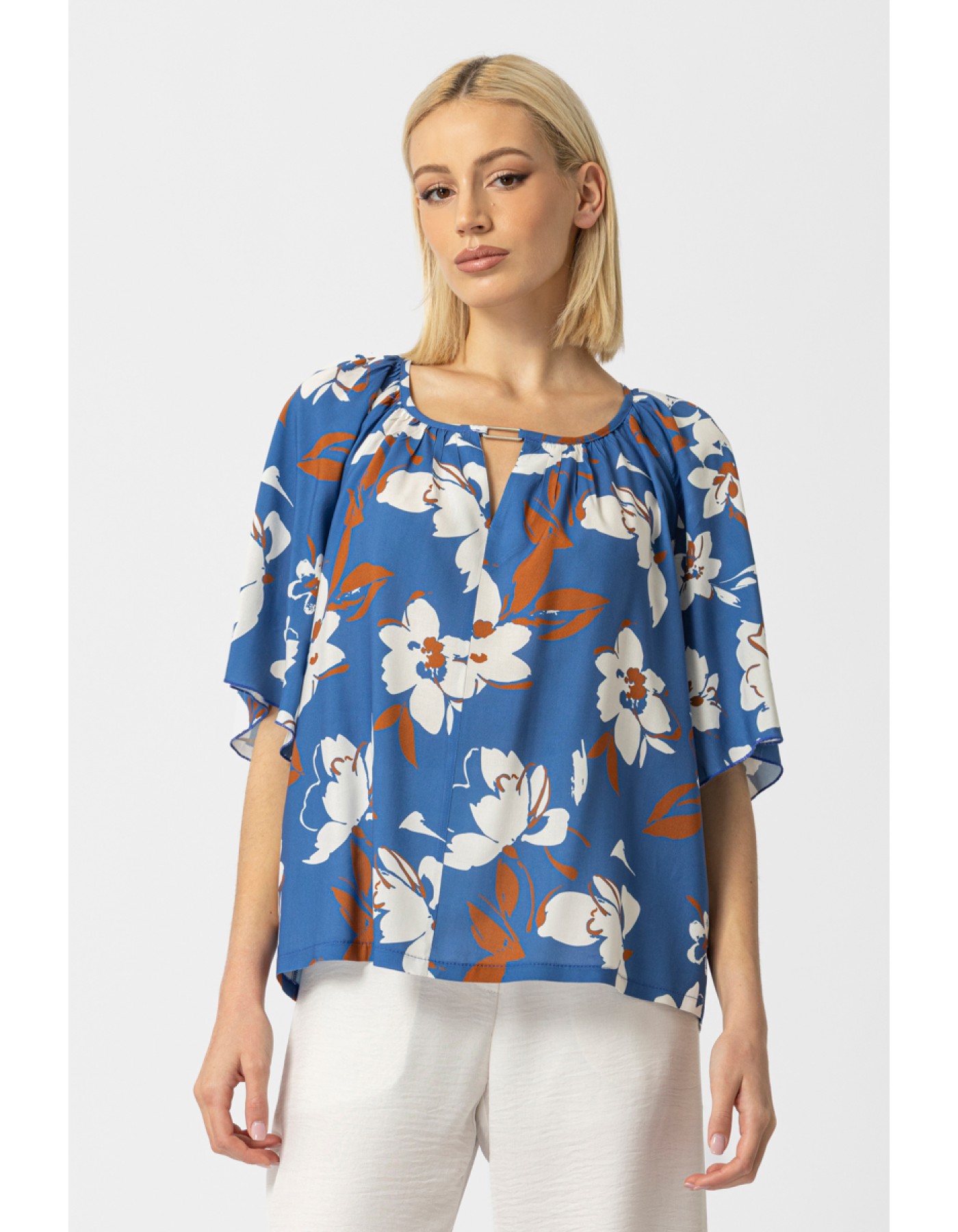 Μπλούζα βισκόζ Nandia