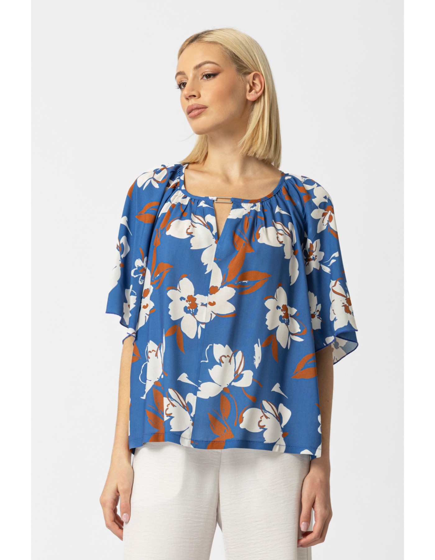 Μπλούζα βισκόζ Nandia