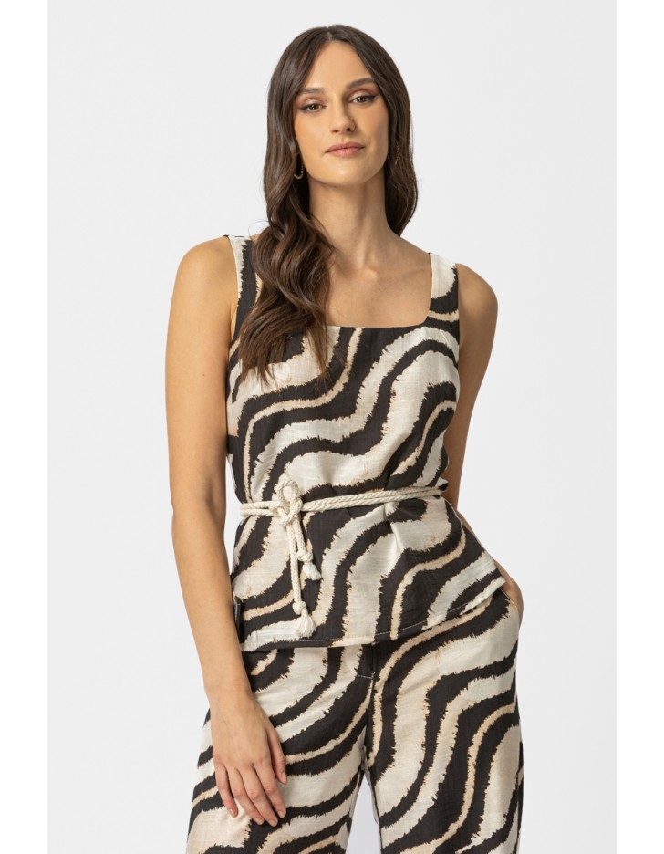 Μπλούζα Λινάρι Tigre