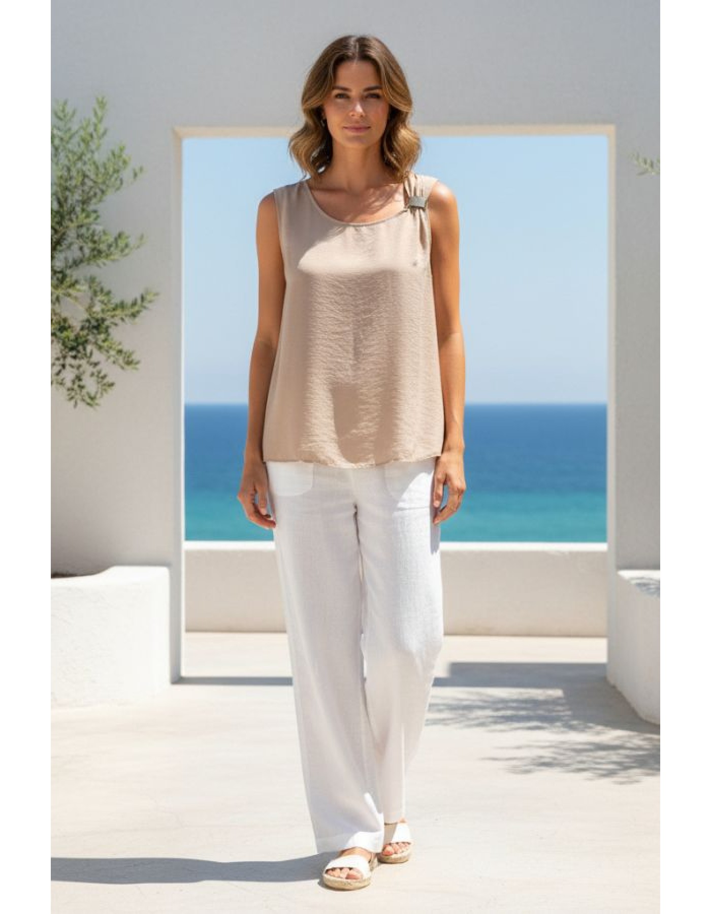 Μπλούζα Effortless φυσική