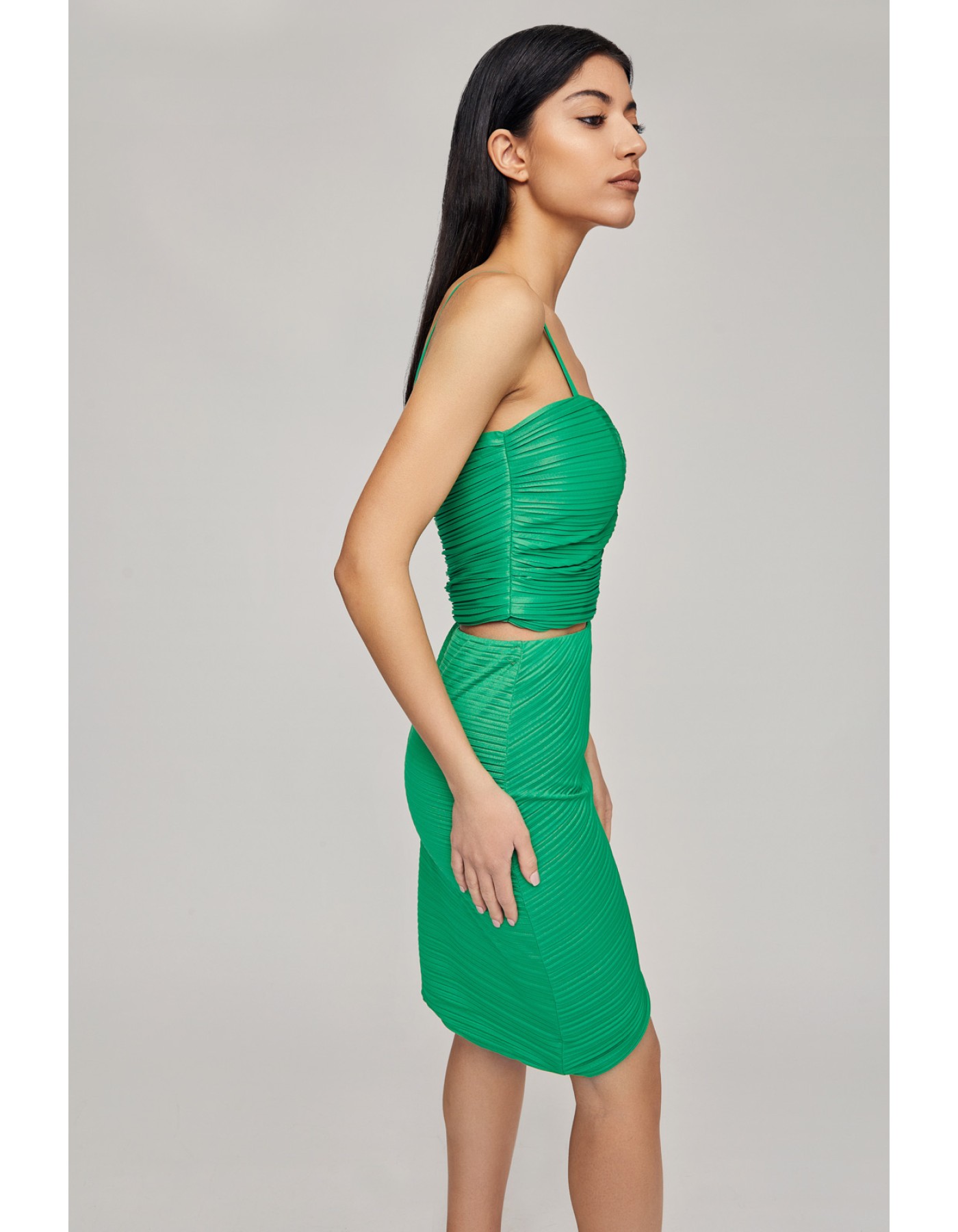 Φούστα πλισέ ελαστική