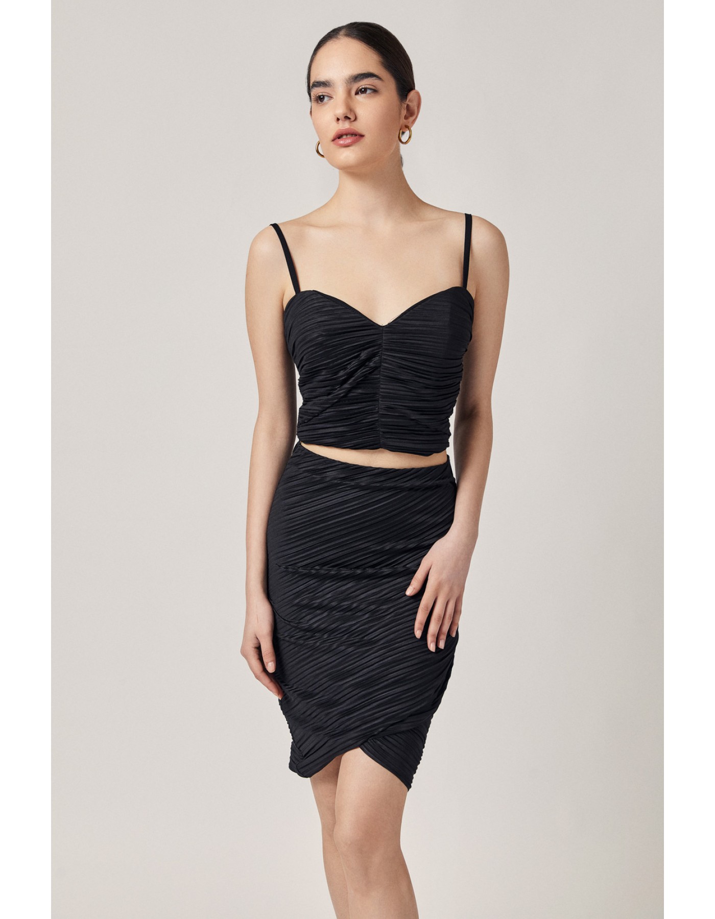 Φούστα πλισέ ελαστική