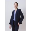 Blazer κρεπ φιλέτο τσέπη