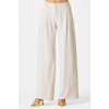 Παντελόνι linen look πιέτες Cey