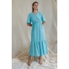 Φόρεμα Maxi Broderie Mil