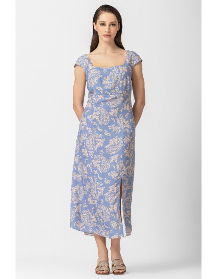 Φόρεμα εμπριμέ βισκόζ Dalia