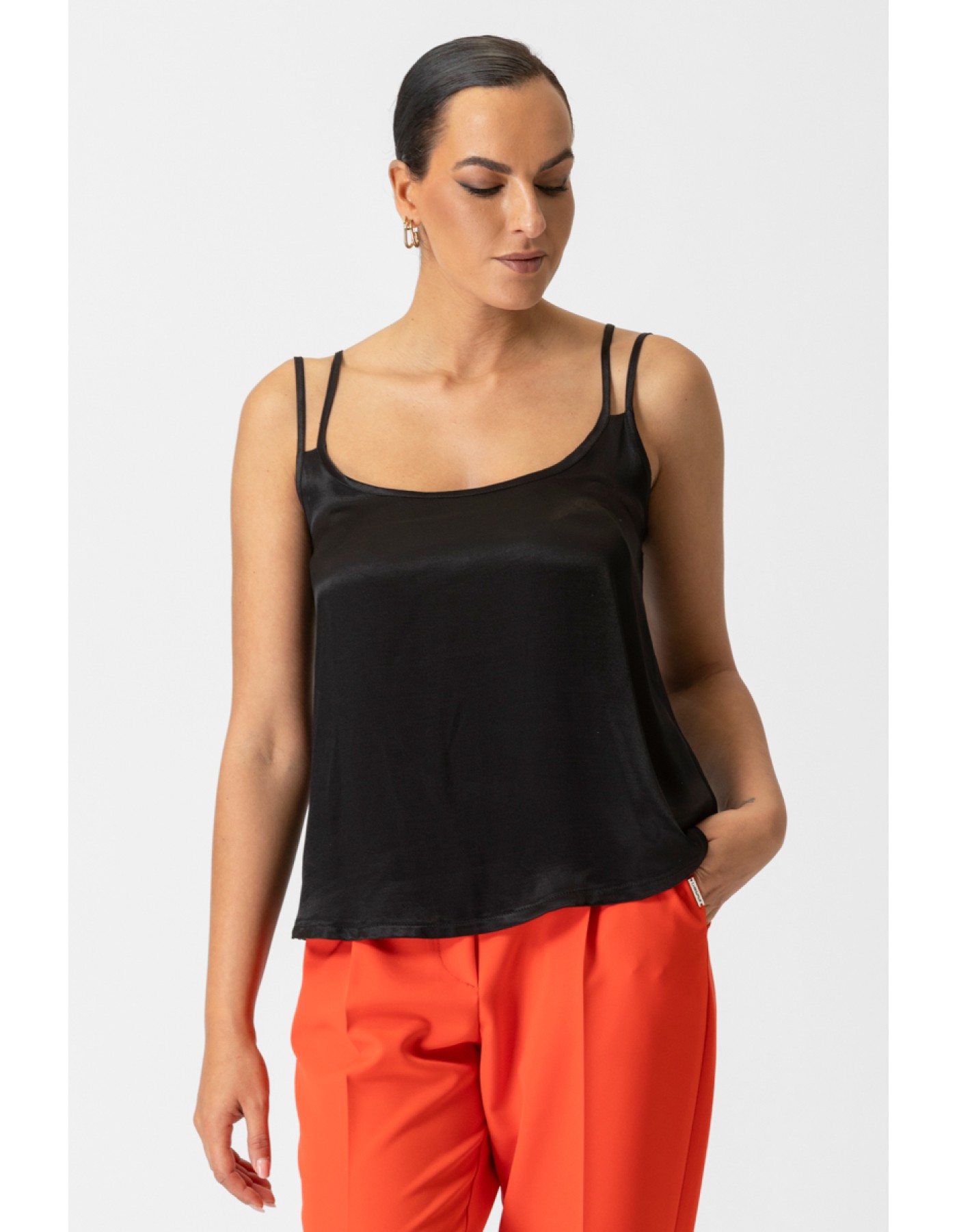 Τιραντάκι βισκόζ σατέν Britney