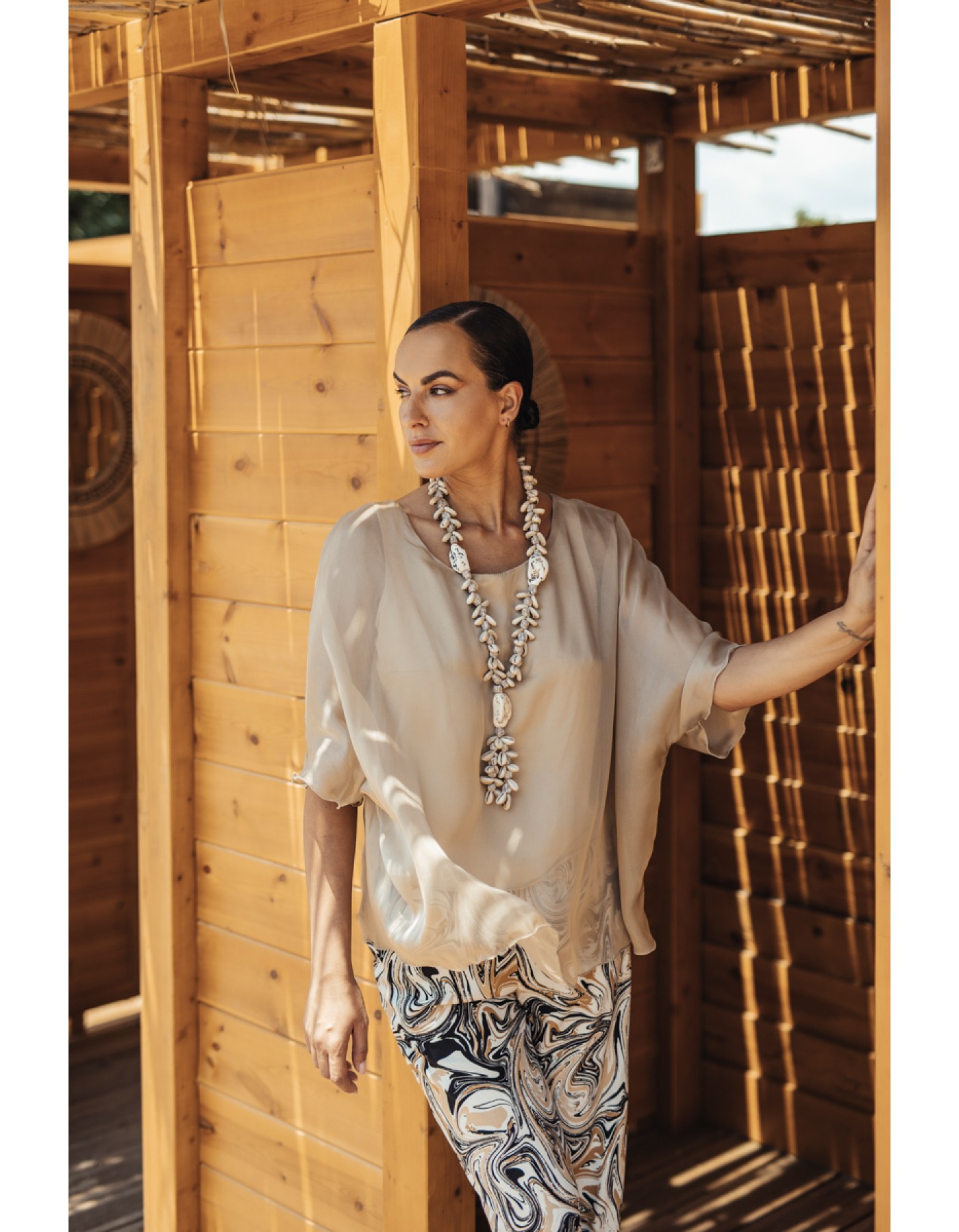 Μπλούζα Silky Oversized